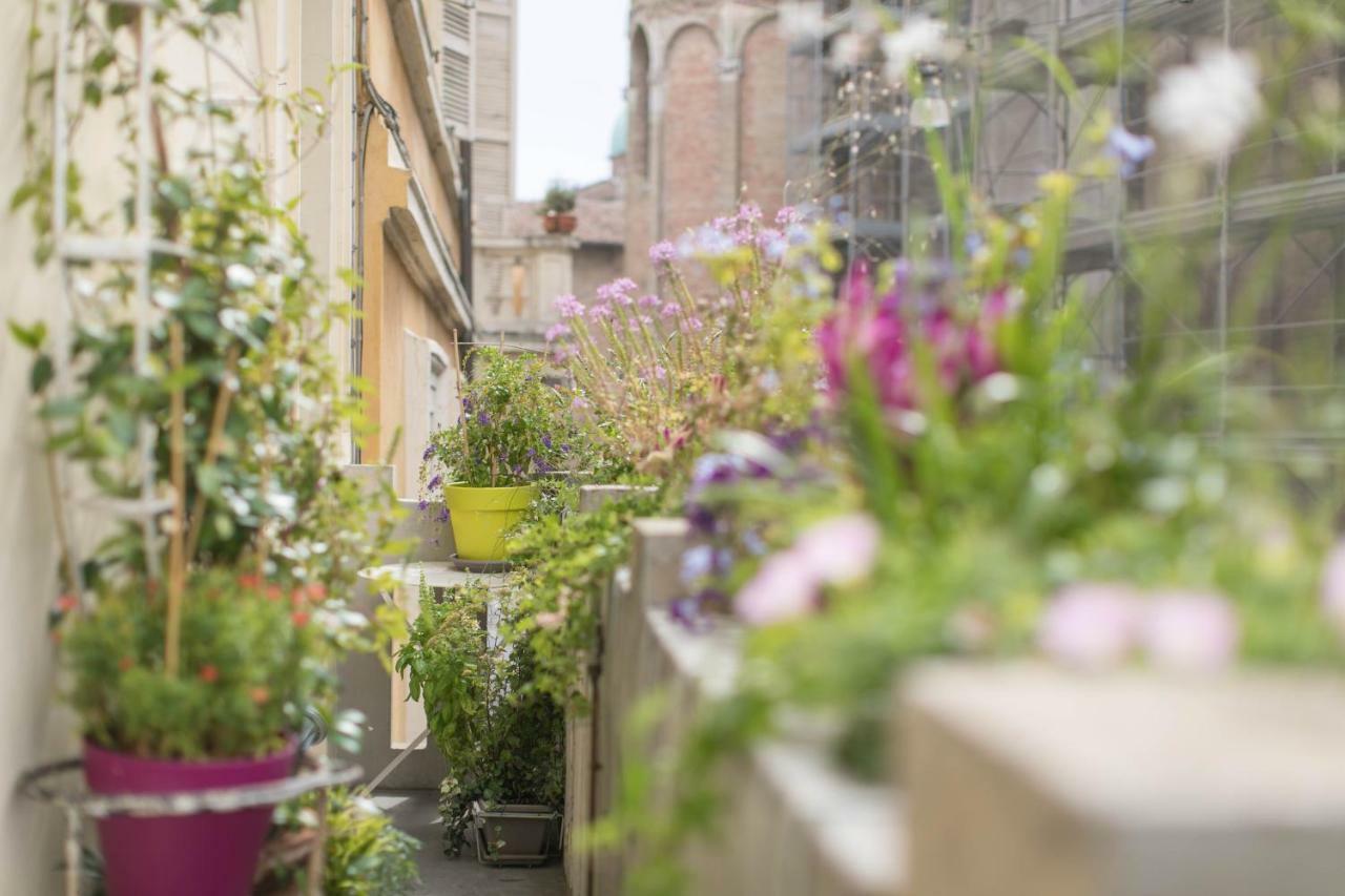 Il Balcone Dell'Angiol D 'Or Lejlighed Parma Eksteriør billede